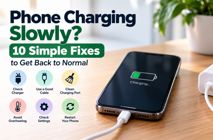  Why Is My Phone Charging So Slowly? 10 Fixes That Work